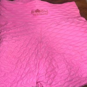 Bright Pink Chrome BBB leggings